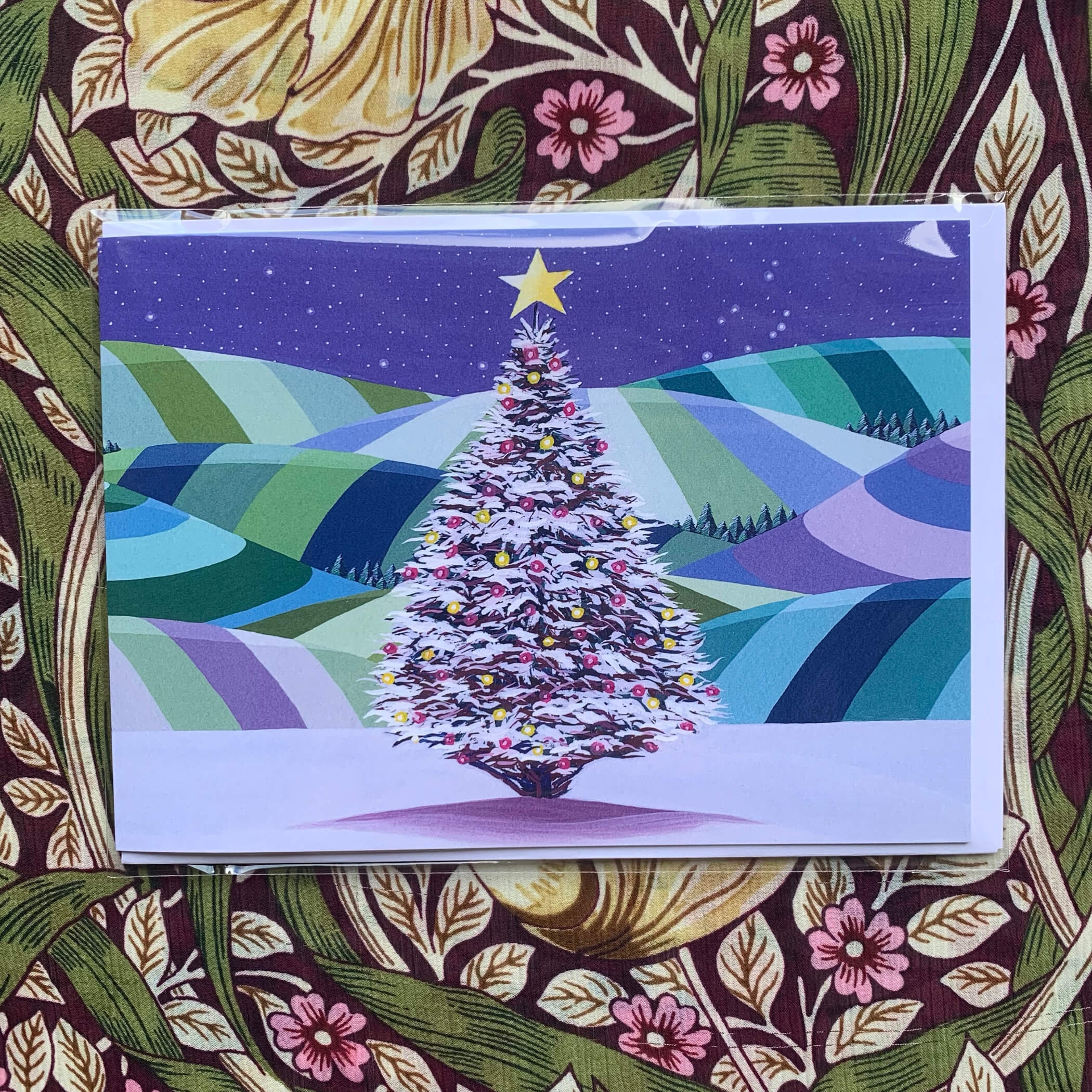 Greeting Card - 'Arcipluvia Christmas Tree'