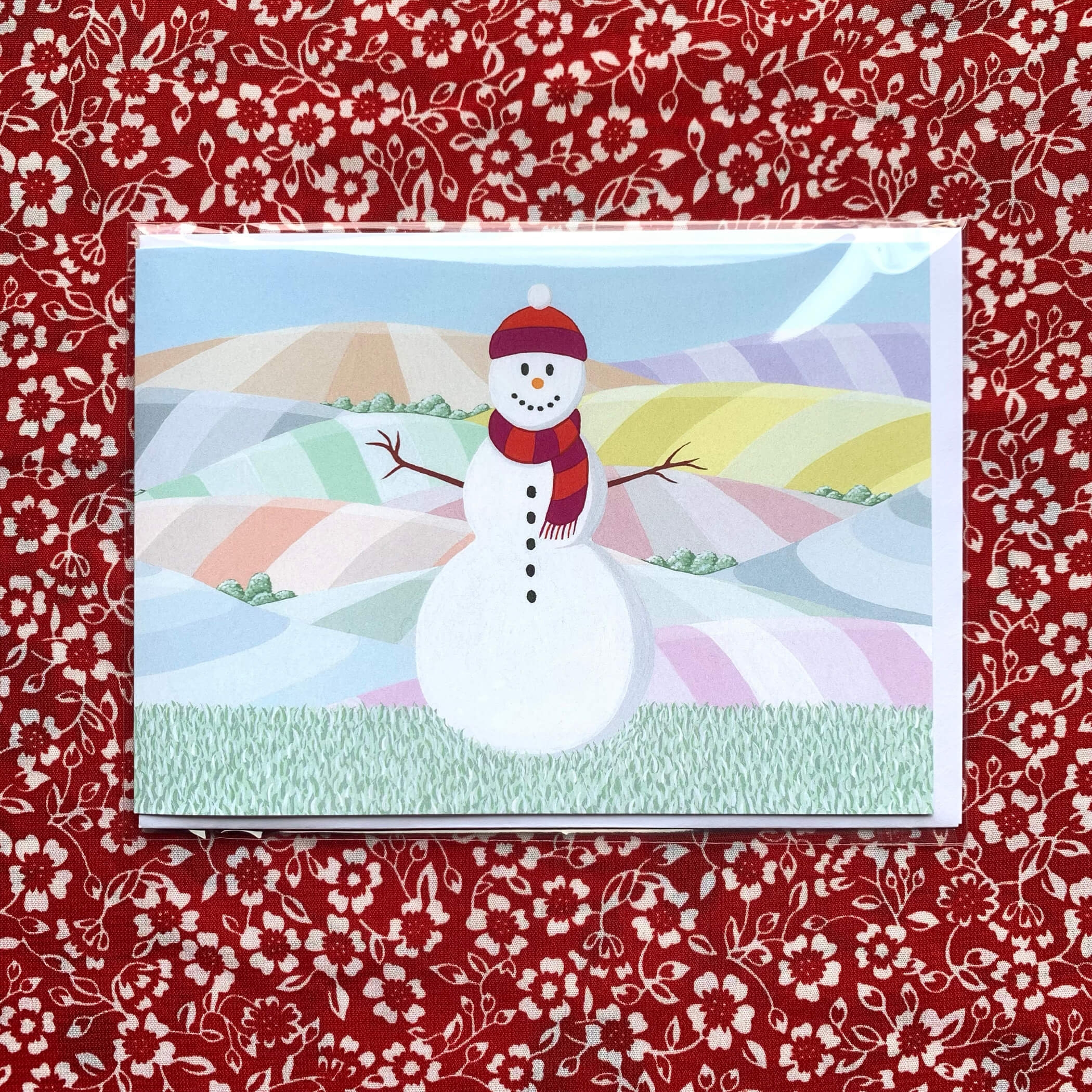 Greeting Card - 'Arcipluvia Snow(wo)man'